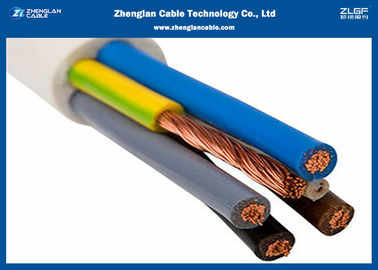 Cáp khói thấp với cách điện PVC / Mã chỉ định: 60227 IEC 53 (Quốc tế), RVVB 300 / 500v (Trung Quốc)