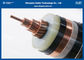 Cáp điện trung thế ngầm STA Bọc thép lõi đơn XLPE cách điện Áo khoác PVC tiêu chuẩn IEC 60502