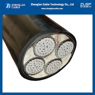 Cáp nguồn cách điện 4Cx70mm2 Xlpe Lõi nhôm đa ​​lõi Điện áp thấp 630mm2