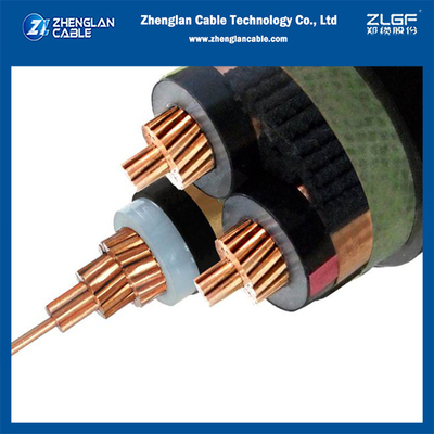 6.35/11kv N2XSY Cáp điện Xlpe Cáp đồng không bọc thép cách nhiệt DIN VDE 0276-620 HD 620