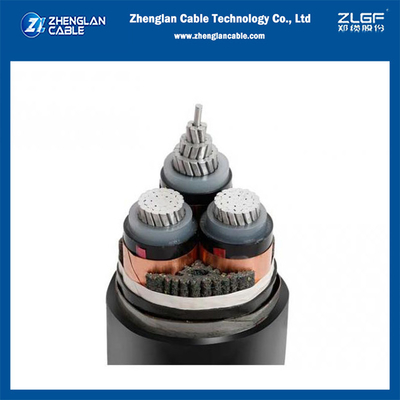 21/35kv NA2XSBY Cáp điện điện áp trung bình AL/sc/xlpe/sc/cts/pvc/sta/pvc 3x185 DIN VDE 0276-620 HD 620