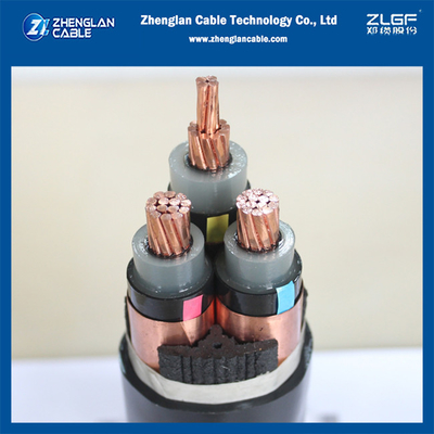 MV cáp ngầm N2XSY 6/10KV 3x70mm2 CU/SC/XLPE/SC/CTS/PE IEC60502-2