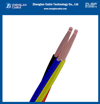 0.6/1KV Cáp điện cách điện đồng PVC điện áp thấp 4Core Quadruplex (CV) cho IEC 60228; IEC 60227 ((CU/PVC)