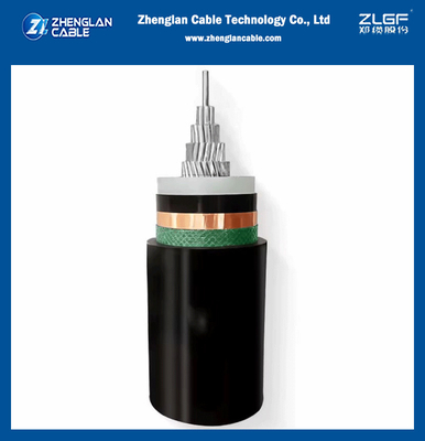 Cáp điện áp trung bình chống cháy với màn hình kim loại CTS / CWS XLPE