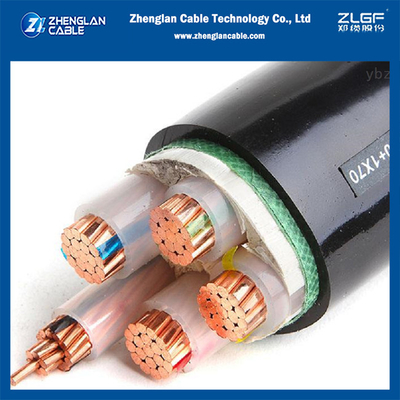 1KV 4,5 lõi Cáp điện 4x150+1x70mm2 CU/XLPE/PVC IEC 60502-1