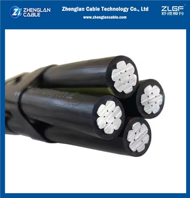 0.6/1kv Cáp cách nhiệt trên không AAC/XLPE+AAAC/XLPE 3Cx50+1x50sqmm Cáp ABC