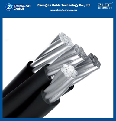 Cáp cách nhiệt trên cao 3Cx16 + 1x16sqmm AAC / XLPE + AAAC / XLPE 0.6/1kv Cáp ABC