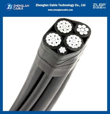 AL/XLPE cách điện điện áp thấp Conductor ABC Cable 3x25 54.6 16mm2 NFC 33-209 cho mua hàng B2B