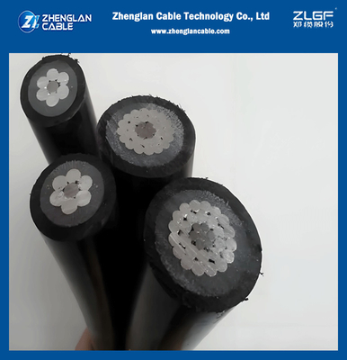 15KV 25KV 35KV Đường dẫn pha điện áp định số vòng tròn tròn tròn gọn gọn Đường dẫn nhôm nén với lớp ngoài HDPE