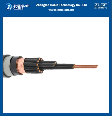 Cáp điều khiển điện 0.6 / 1kV 12X2.5mm2 lõi đồng PVC cách nhiệt PVC bao phủ bằng băng đồng Cáp điều khiển màn hình