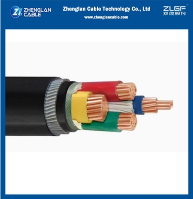0.6/1kv CU/XLPE/SWA/PVC LV Power Cable Underground Cable XLPE Cáp thép cách nhiệt Bọc thép 4x70sqmm IEC60502-1