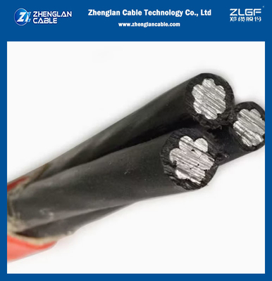 0.6 ~ 1kV điện áp thấp XPLE cách nhiệt dây cáp liên kết 3x25MM2 IEC 60502