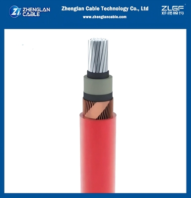 AL/SC/XLPE/SC/CWS/PVC/CTS/PVC1x240/25mm2 IEC 60502-2 8.7/15KV Vỏ dây đồng + vỏ băng đồng