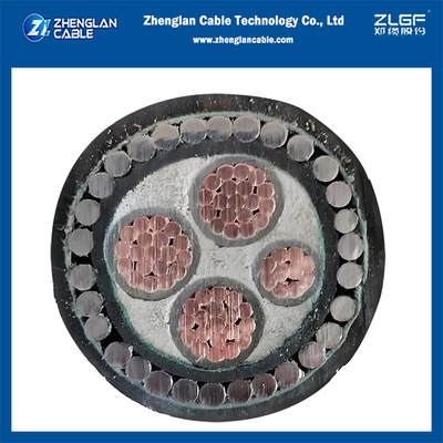 Cáp điện hạ thế 0.6/1KV CU/XLPE/PVC/SWA/PVC 3x95+1x50mm2 BS5467
