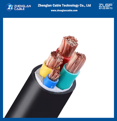 Cáp cách điện XLPE tiêu chuẩn UNE 21123-2 với vỏ PVC và ruột dẫn đồng mềm cấp 5