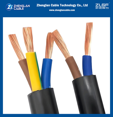 Cáp RV-K bọc PVC linh hoạt 0.6/1KV cho hình dạng ruột dẫn tròn trong môi trường công nghiệp