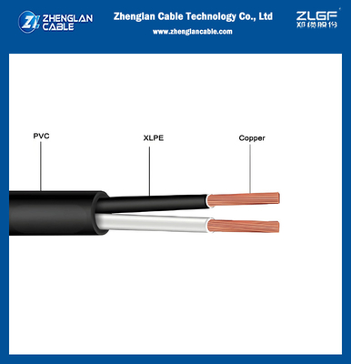 0.6 / 1kv XLPE PVC cách nhiệt 1 ~ 5 lõi RV-K đồng dây điện linh hoạt cáp
