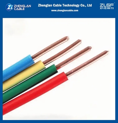 Dây điện nhà ở H07V-U, cách điện PVC, lõi đồng đơn, 450/750V, CU/PVC, 10mm2, IEC 60227­1