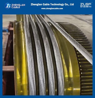 Overhead Bare Conductor AAAC 25mm2 dây chuyền phân phối và truyền điện.