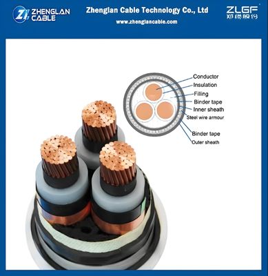 Phòng chống thép 8.7/15kv YJV32 3x150mm2 IEC 60502-2