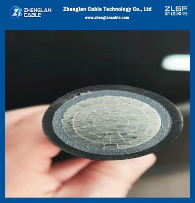 Vỏ bọc ngoài XLPE Dây dẫn pha Dây dẫn nhôm tròn xoắn tròn nén với vật liệu dây dẫn AAC nén tròn