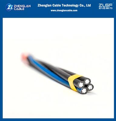 1kv Overhead Bundled Power Cable 3 × 95 + 50mm2 AAC / AAAC XLPE Cáp phân phối điện trên cao công suất lớn