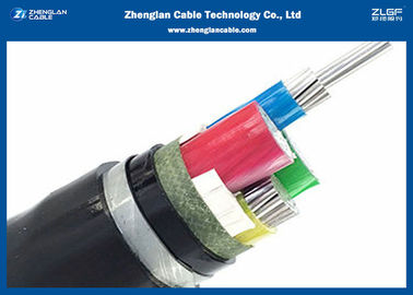 Cáp nguồn bọc thép ngầm 0,6 / 1KV 4C （AL / CU / PVC / XLPE / NYBY / N2XBY) Phần danh nghĩa: 4 * 1.5 ~ 4 * 400mm²