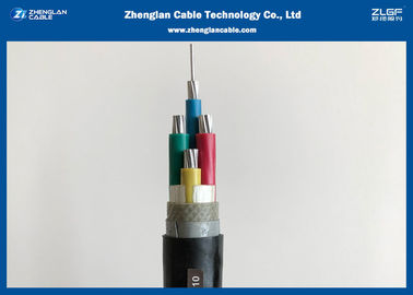 Cáp chống cháy 4 lõi điện áp thấp được bọc thép cho nhà máy điện