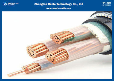 Cáp bọc thép cách điện 4c XLPE, Vỏ bọc PVC （AL / CU / PVC / XLPE / STA / NYBY / N2XBY Mục danh nghĩa cách 4 * 1.5 ~ 4 * 400mm²