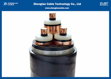 Mục danh nghĩa Kết nối 25 ~ 400mm² 8,7 / 10KV Cáp nguồn MV cách điện XLPE (bọc thép) cho nhà máy điện （CU / XLPE / DSTA / N2XBY