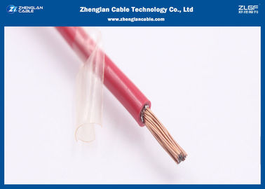 Chứng nhận CE Cáp điện chống cháy / Cáp linh hoạt chịu nhiệt lõi đơn / Điện áp định mức: 450 / 750V