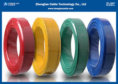 Dây chống cháy 300 / 500V 2 & 3 lõi / Cáp dẫn Cu với cách điện PVC / Điện áp thử nghiệm: 2000V