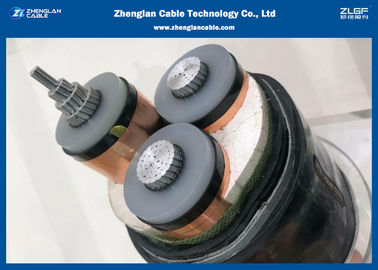 Cáp trung thế dây dẫn bằng nhôm 3 lớp XLPE, Cáp bọc thép dây 8,7 / 15kV （CU / XLPE / LSZH / STA / NYBY / N2XBY