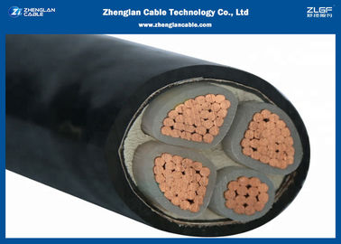 Cáp bọc điện áp thấp 4C bọc thép cách điện Pvc / Xlpe （CU / PVC / XLPE / LSZH / STA / NYBY / N2XBY Mục danh nghĩa cách 4 * 1.5 ~ 4 * 400mm²