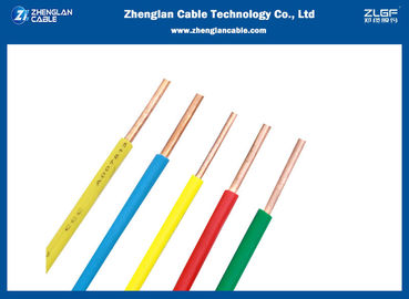 Trọng lượng nhẹ PVC cách điện dây và cáp thiết kế lõi đơn