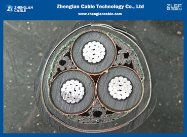8,7 - 15KV Băng thép bọc thép trung thế Cáp điện trung bình Tùy chỉnh màu vỏ bọc