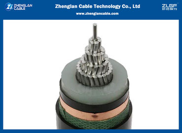 Cáp nguồn không dây bọc thép AL / XLPE / CTS / PVC