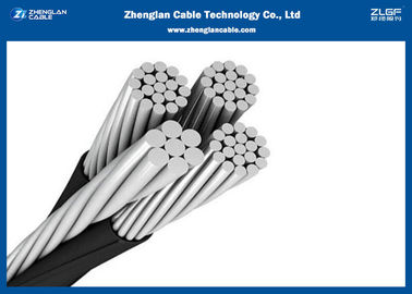 Dây dẫn nhôm XLPE Cách điện IEC Cáp trên không Cáp cách điện LV Cáp cách điện trên không AAC / XLPE Cáp pha AAAC Trung tính