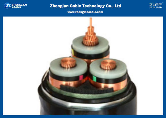 Lõi đồng STA bọc thép cách điện XLPE Cáp điện trung thế 35KV Cáp điện bọc thép