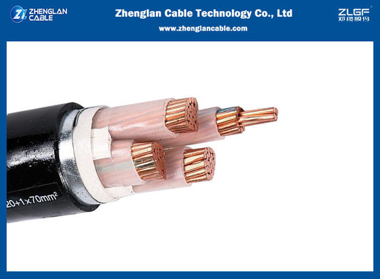 Cu Xlpe Pvc 1kv Băng thép đôi được bọc thép Cáp điện hạ thế được bọc thép