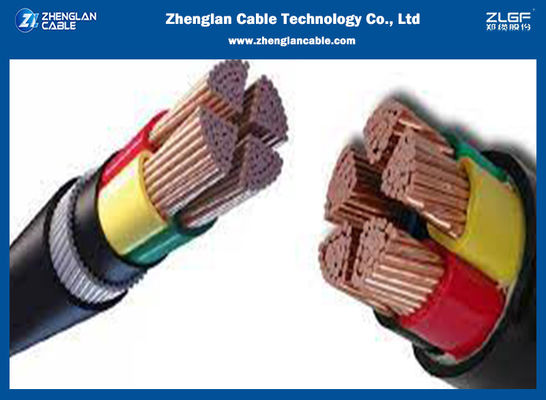 Cáp điện hạ thế 0,6 / 1KV CU / XLPE / PVC / SWA / PVC 4x70sqmm ISO 9001: 2015