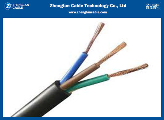 Cáp linh hoạt cách điện PVC 300 / 500V cho tòa nhà hoặc nhà ở