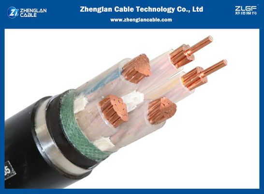 Cáp điện Lv cách điện Xlpe Cáp điện bọc thép STA Lõi đồng 5x16sqmm