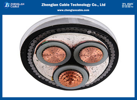 3 * 2,5 ~ 3 * 500mm2 0,6 / 1KV Ba lõi Cáp điện LV Cáp bọc thép XLPE