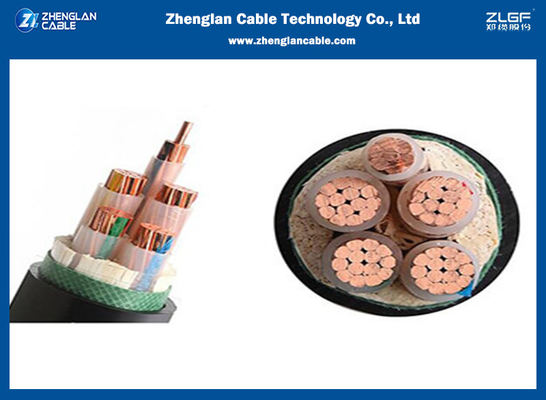 4 + 1 lõi Cáp bọc PVC / PE cách điện nhiều XLPE Cu (AL) / XLPE / PVC