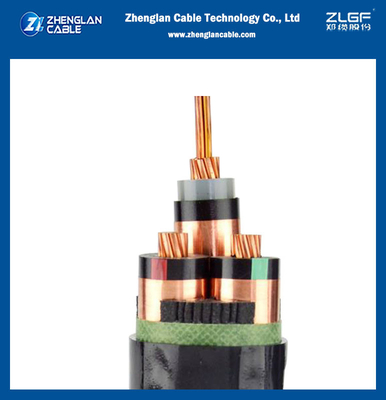 Cáp điện trung thế Lszh Cáp cách điện 15kv Xlpe