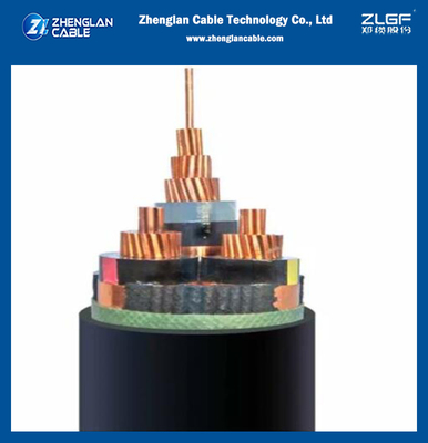 Cáp điện ngầm lõi đơn 3 lõi bọc thép 3.6 / 6kv ~ 26 / 35kv
