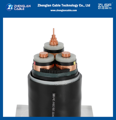 STA Cáp điện trung thế cách điện 35KV XLPE bọc thép 3x95sqmm 3x185sqmm