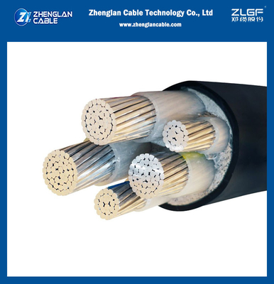 Cáp điện 1kv AL XLPE PVC Cáp điện hạ thế 3 + 2 lõi BS8573